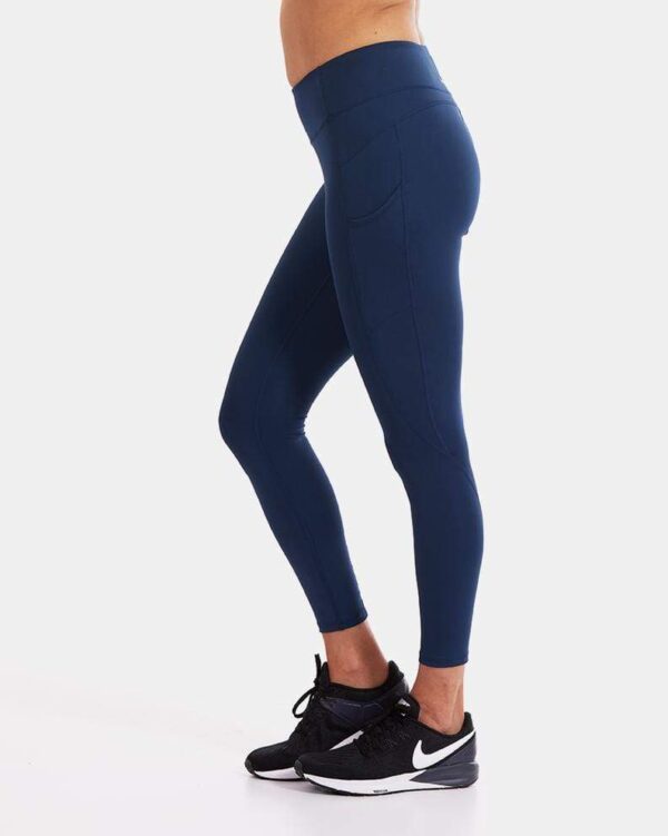 Wi-Thi Mid-Rise Pocketed Legging – Night Swim Navy - Image 5