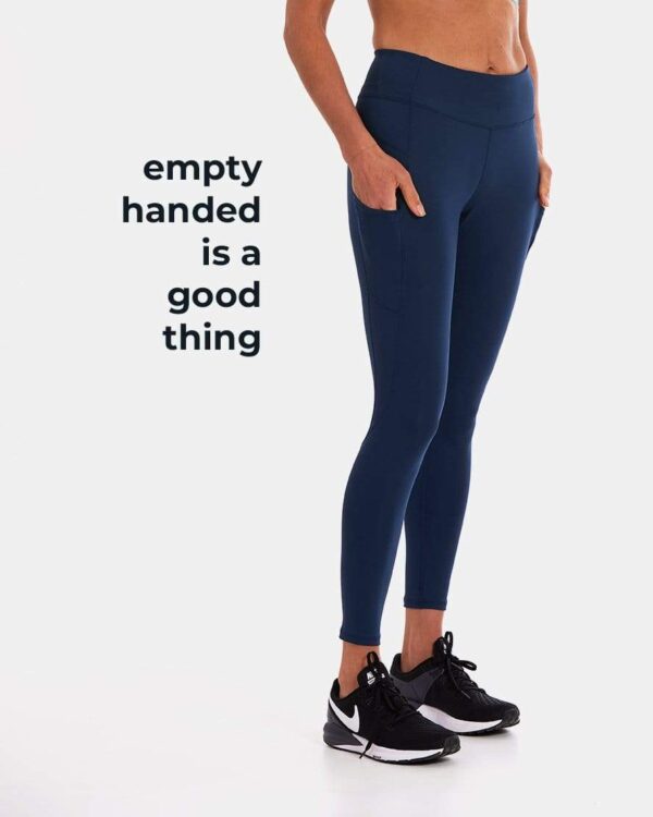 Wi-Thi Mid-Rise Pocketed Legging – Night Swim Navy - Image 6